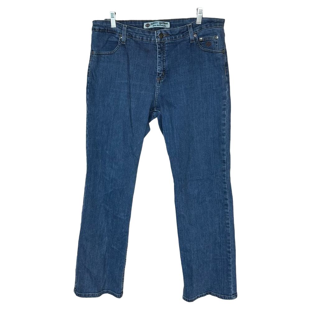 Harley-Davidson Bootcut Structured Denim Jeans